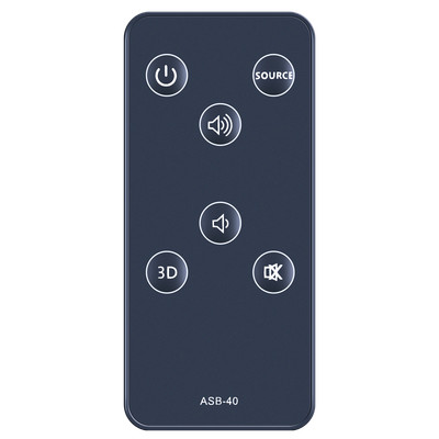 Remote Control For Promethean ActivSoundBar Soundbar ASB-40-3 ASB-40-2 ASB-40