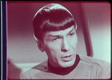 Star Trek TOS 35mm Film Clip Slide Space Seed Spock Leonard Nimoy 1.22.91