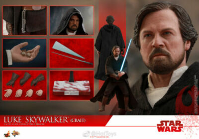 New Hot Toys MMS507 Star Wars The Last Jedi Luke Skywalker (Crait) 1/6 In Stock