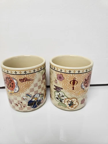 2er Set Tokyo Disney 2024 Dragon Year Souvenir Teetassen Japan Sammlerstück * USA - Bild 4 von 5