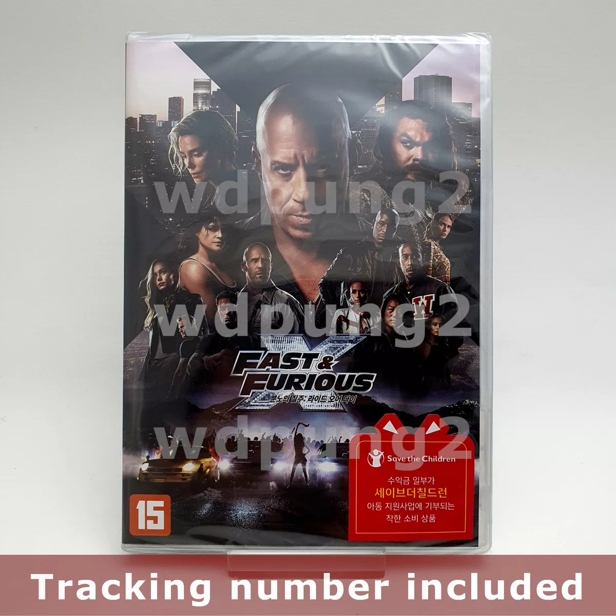 Fast X DVD / Fast & Furious 10, Region 3 (Non-US)