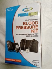 PRIMACARE Professional Blood Pressure Kit BLACK Manual Inflation