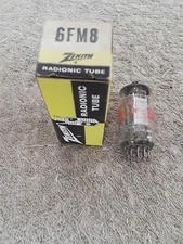 NOS Zenith 6FM8 Vacuum Tube
