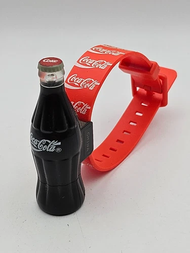 Vintage Non Working 80’s Collectible Coca-Cola Digital Musical Watch