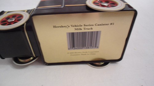 Hershey’s Vehicle Series Canister/Container #1 Tin/Metal Delivery Milk Truck - Picture 3 of 4