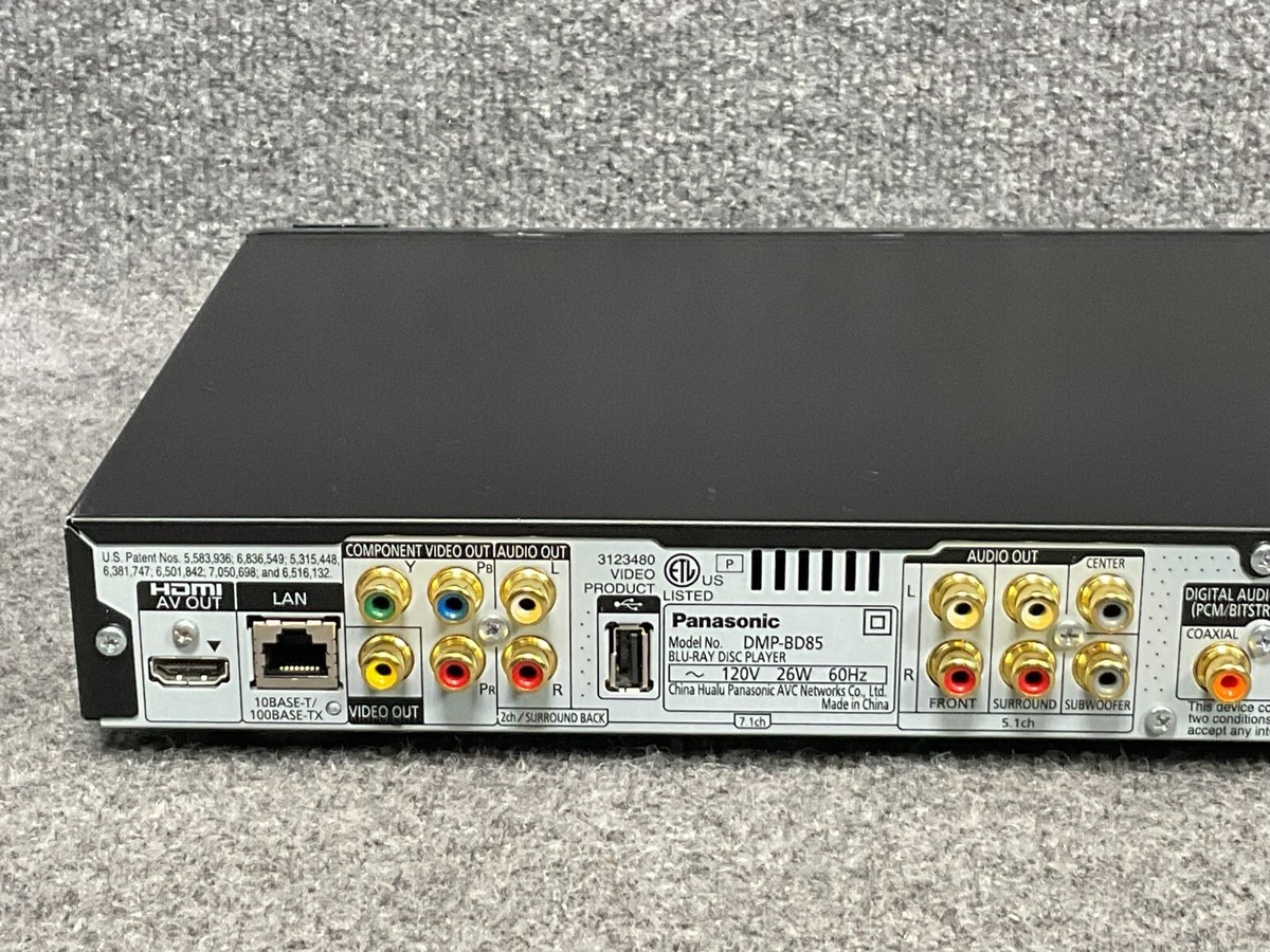 Panasonic ブルーレイプレーヤー DMP-BD85 Panasonic DMP-BD85 Blu-ray Disc Player DMP-BD85 B&H Photo Video