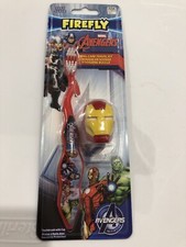 Kit de voyage pour brosse à dents Marvel Avengers Iron Man souple avec ventouse