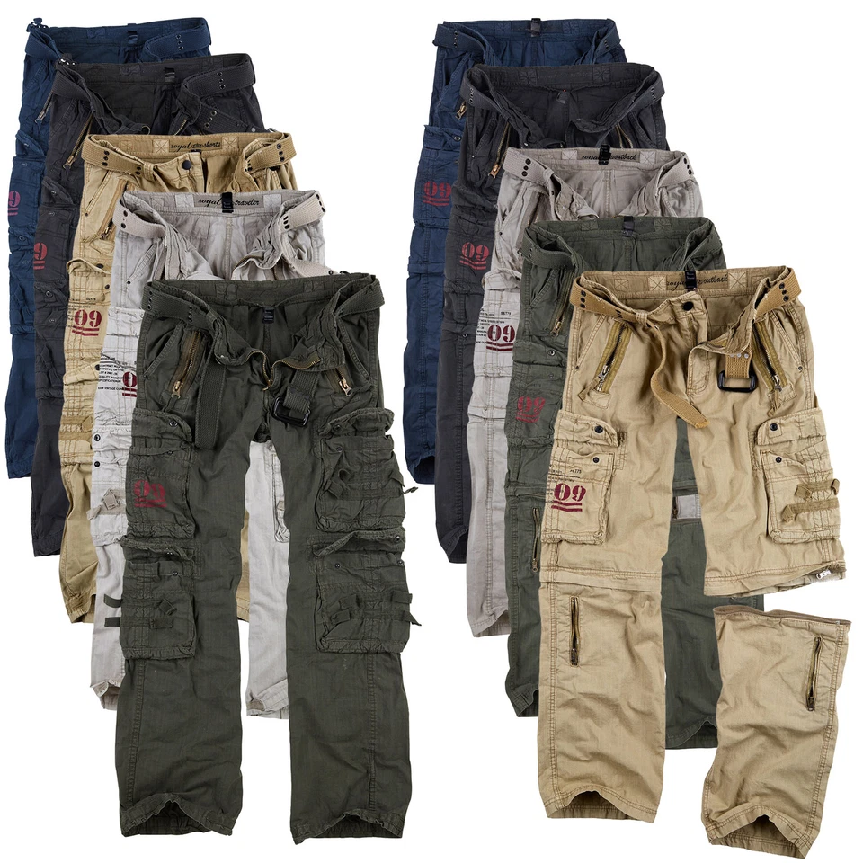 ★ SURPLUS Raw Vintage U.S. Royal Traveler / Outback Premium Trousers Cargo Hose - Bild 1 von 1