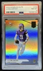 2024 Panini Donruss Elite JJ McCarthy RC #/999 Vikings PSA 8 Rookie