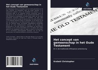Krebeti Christopher | Het Concept Van Gemeenschap In Het Oude Testament | Buch