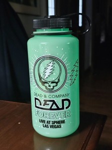 The Dead and Company-Las Vegas-Sphere-REVERB Nalgene glow-in-dark bottle !!!