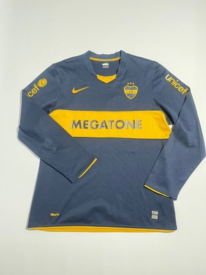 camiseta fútbol BOCA JUNIORS (argentina) home manga larga NIKE 2008 #23 datolo