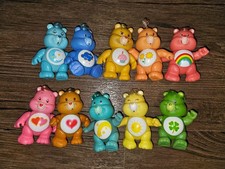 1980s Kenner Care Bears Poseables Figures - Set of 10