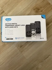 Keypad Digital Fingerprint Smart Lock with Lever Sets