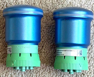 LOT OF 2 RAND MCNALLY ELD 50  ELECTRONIC LOGGING DEVICES ELD 50 9 PIN GREEN