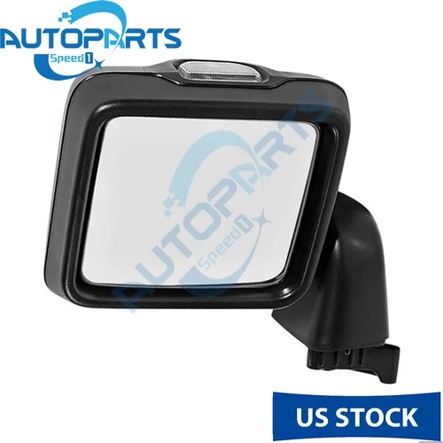 Rear View Mirror Right With Light for 2018-2023 Wrangler Gladiator 68281898AE