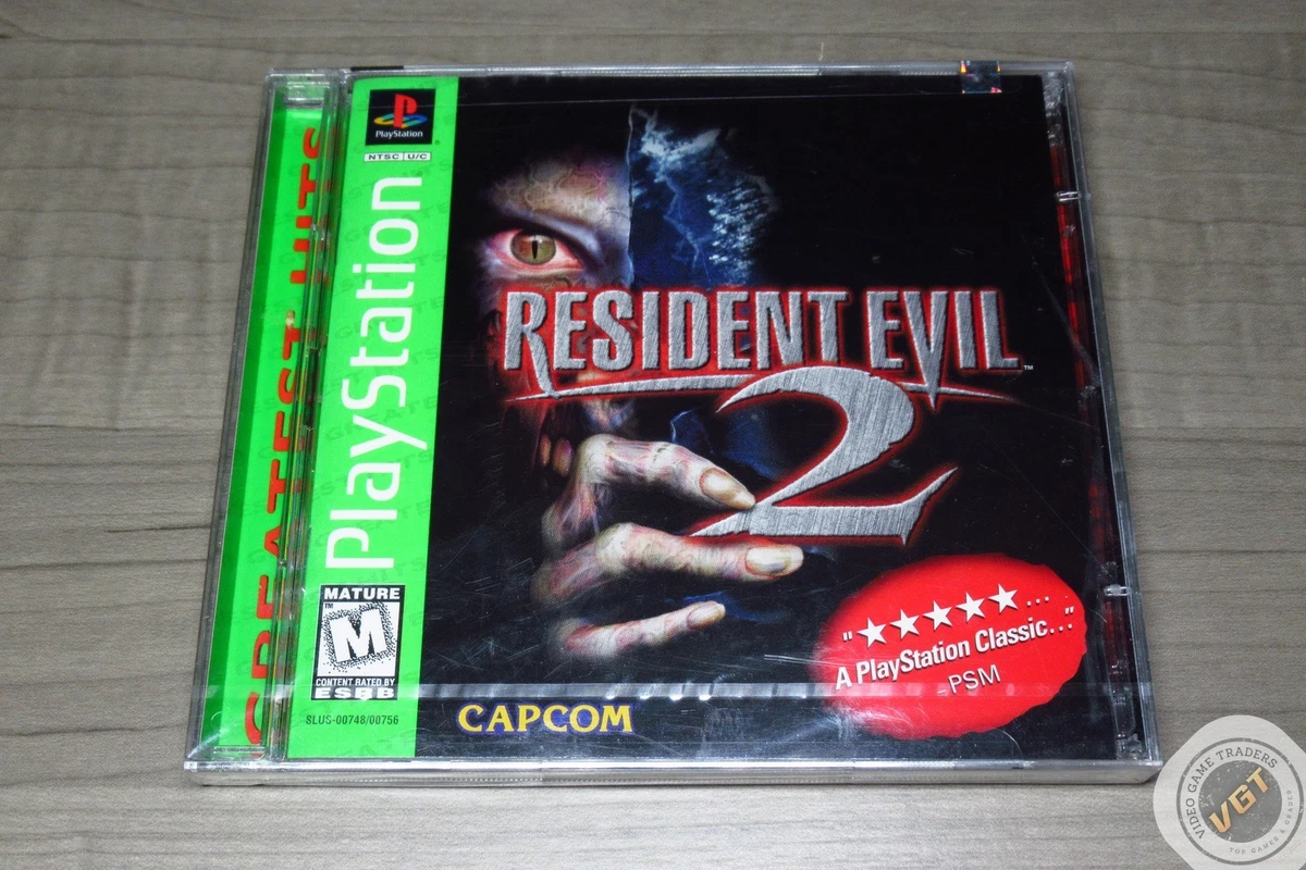 Resident Evil 2 Sony PlayStation PS1 NTSC-U/C Resident Evil 2 Sony PlayStation PS1 NTSC-U/C