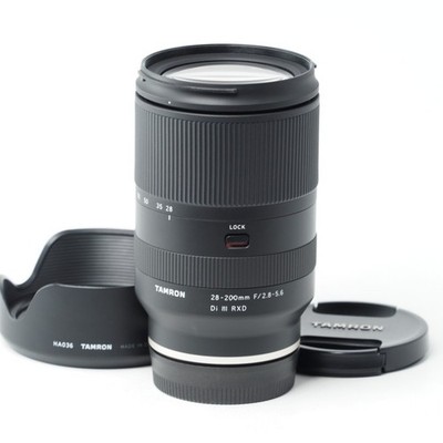 Tamron 28-200mm f/2.8-5.6 Di III RXD (Sony E mount) [Exc+] US Stock