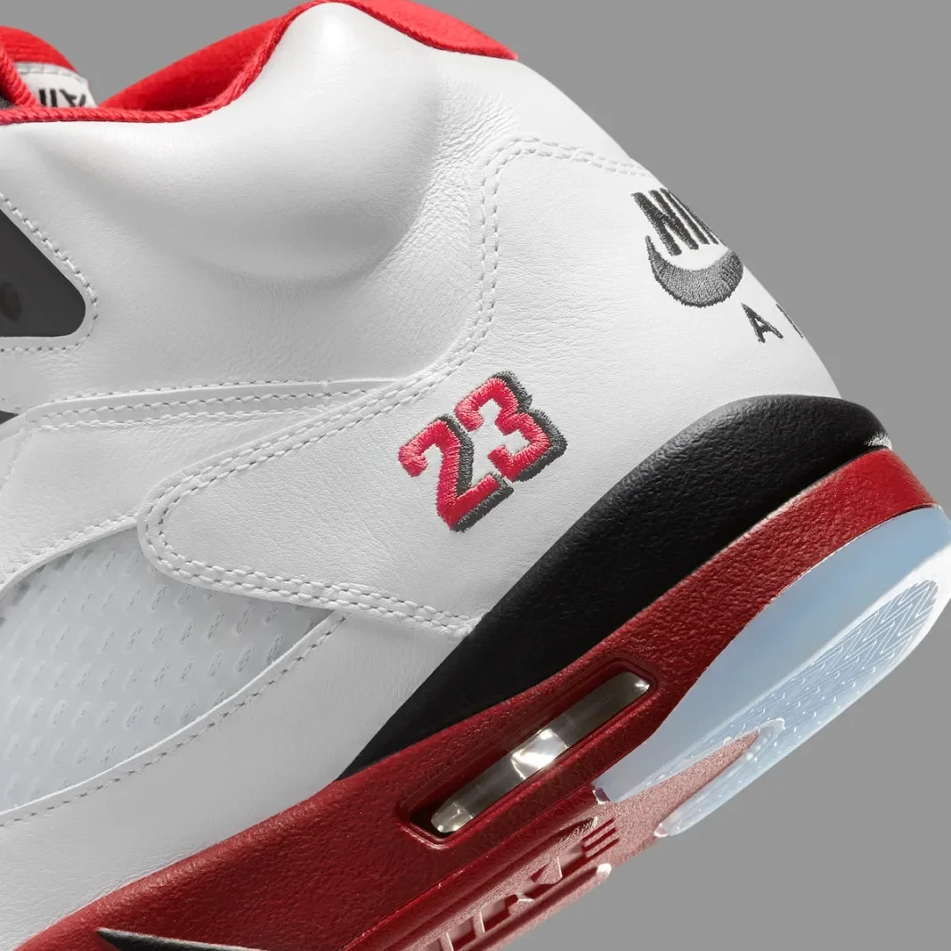 Nike Jordan 5 Retro OG Fire Red Black Tongue (2025) Men & GS Size