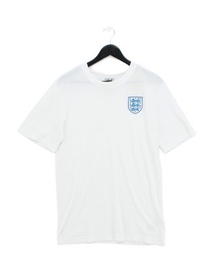 Fanatics Men's T-Shirt M White Cotton with Polyester Basic