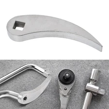 Pry Bar Wrench Adapter Adjustable Angle Crowbar Adapter Head Tool Fits 3/8" US