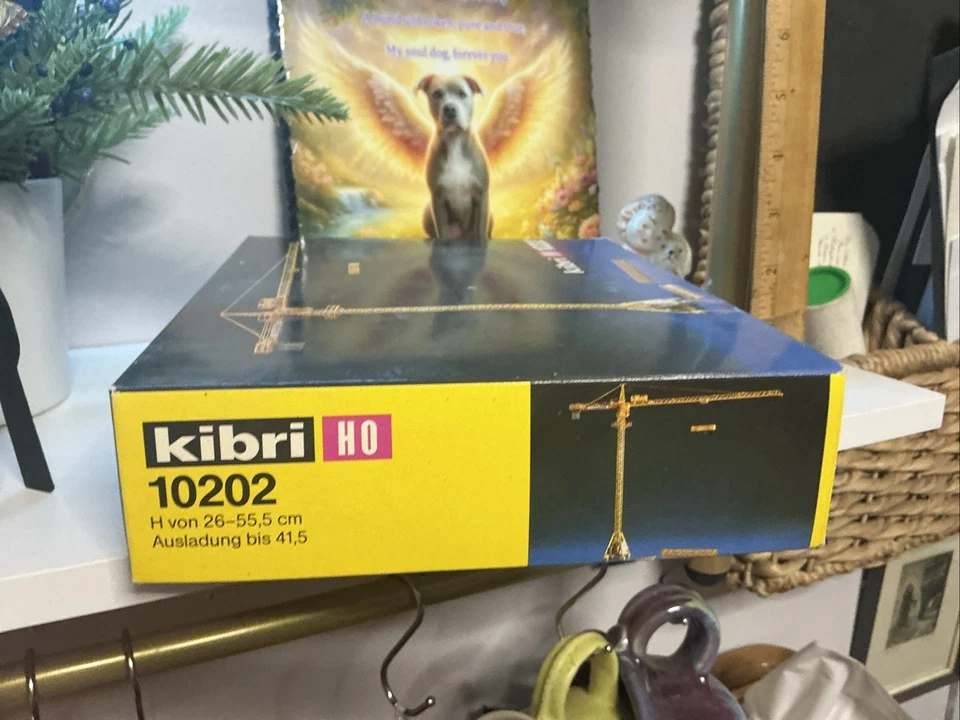 Kibri Liebherr tower crane 10202 NOS In Box - Image 3 of 4