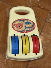 PLAYSKOOL NO. 42 CHICAGO VINTAGE 1970S BABY ROLLER CHIMES MUSICAL TOY WORKS VG