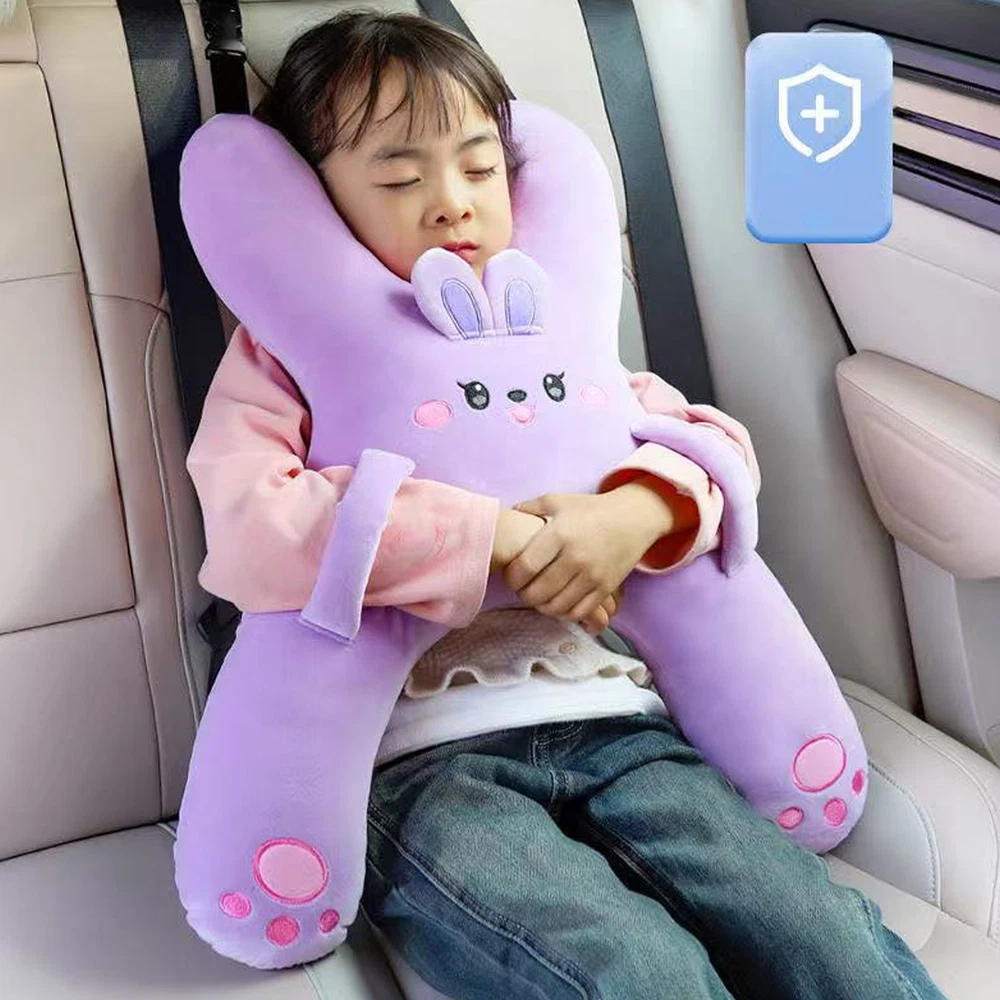 Travel Pillow Car Children Pillow Rear Sleeper Aid for Adults and Kids