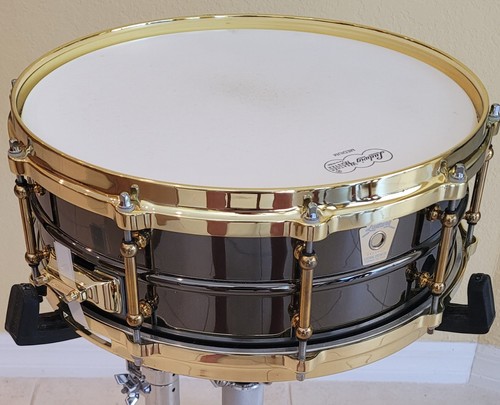 LUDWIG BLACK BEAUTY BRASS ON BRASS SNARE DRUM