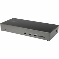 StarTech 100W USB-C Triple 4K Monitor Docking Station with DP 1.4 DK31C2DHSPD
