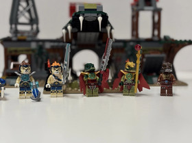 Lego The Croc Swamp Hideout 70014 Legends of Chima 100% Complete Set Crocodiles