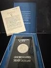 1881 CC Carson City $1 Morgan Silver Dollar with COA and GSA Box