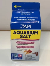 API AQUARIUM SALT Freshwater Aquarium Salt 17-Ounce Box 17 Oz