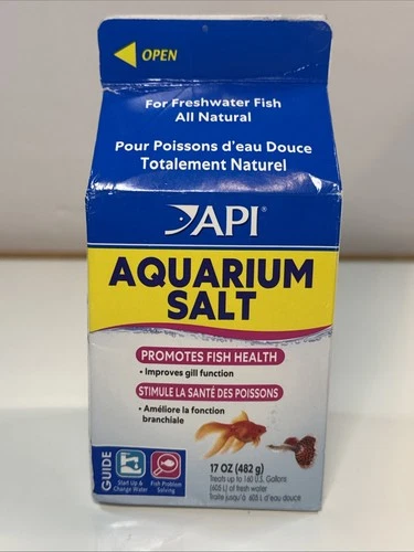 API AQUARIUM SALT Freshwater Aquarium Salt 17-Ounce Box 17 Oz