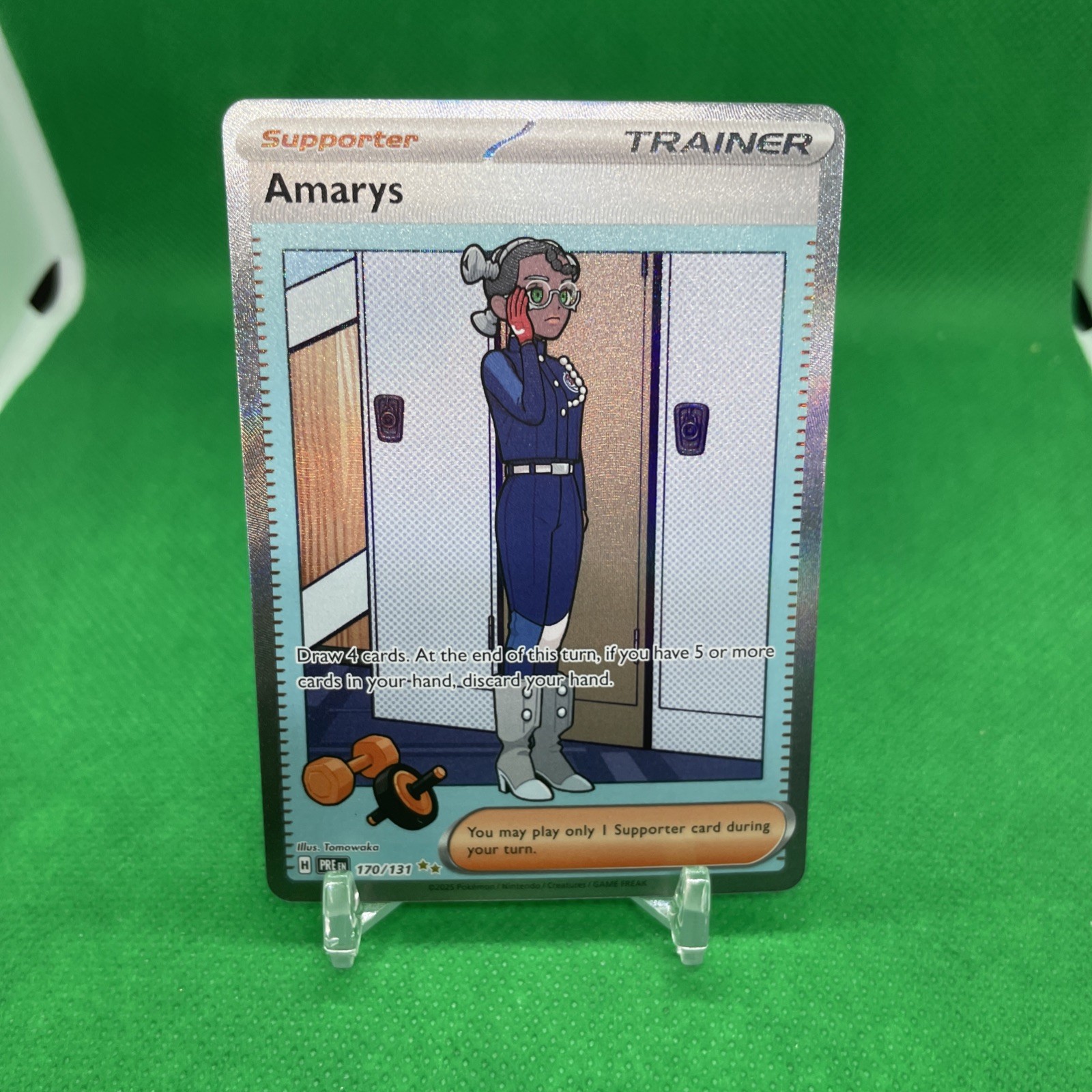 Pokémon TCG Amarys 170/131 Prismatic Evolutions Special Illustration  Card NM