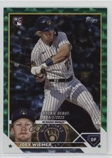 2023 Topps Update Rookie Debut Green Foil /499 Joey Wiemer #US316 0z9m