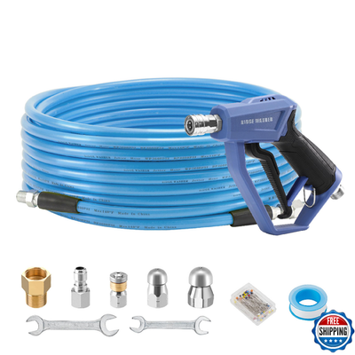 #ad #ad RIDGE WASHER Sewer Jetter Kit for Pressure Washer 50FT 3600 PSI Drain Cleaning $58.99
