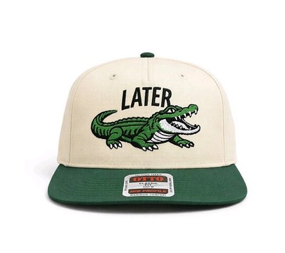 Later Gater Hat Off-white / Green