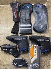 LOT OF 8 NEW Golf Club Driver Head Covers Taylormade, Callaway, Cleveland