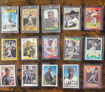 87 Single BARRY BONDS Cards (No Doubles) 1986-2025  HOME RUN KING 1.44 EA.   