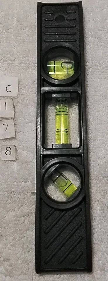 STANLEY 8" 3 VIAL HEAVY DUTY PLASTIC TORPEDO LEVEL "VINTAGE NEW USA 🇺🇸 " - Image 4 of 4