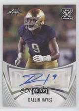 2021 Leaf Draft Auto Daelin Hayes #BA-DH1 Auto 0bt4