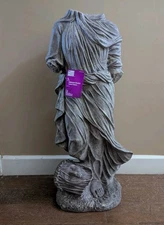 Home Accents 3 FT Ancient Sculpture Headless Figure Tombstone Halloween