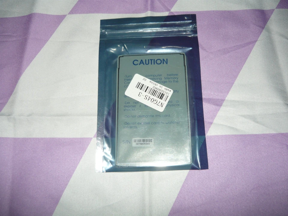 Vintage Kingston KTM-CLSX/8 8MB Memory Card for IBM ThinkPad 750 700 355 Used - Image 2 of 2