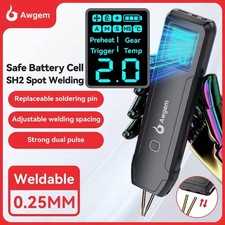 Mini Portable Spot Welder Handheld Welding Machine 18650 Battery Pack w/ Needle