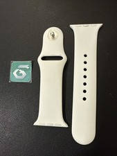 Apple Watch Sport Band 41mm 38/40 Genuine OEM White 2nd Gen S/M Used