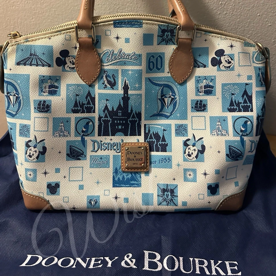 Disney Parks Dooney & Bourke Disneyland 60th Anniversary Satchel – Retired - Image 2 of 4
