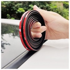 14MM x 16.4FT T-Shape Car Sunroof Seal Rubber Edge Trim,Cuttable Automotive W...