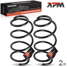 2x Federn Fahrwerksfeder Vorne für Audi A1 8X1 8XK Seat Ibiza IV Skoda Fabia III