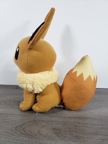 Pokemon Plush Eevee 9” Stuffed Animal Toy Nintendo TOY FACTORY 2019 - Picture 3 of 9